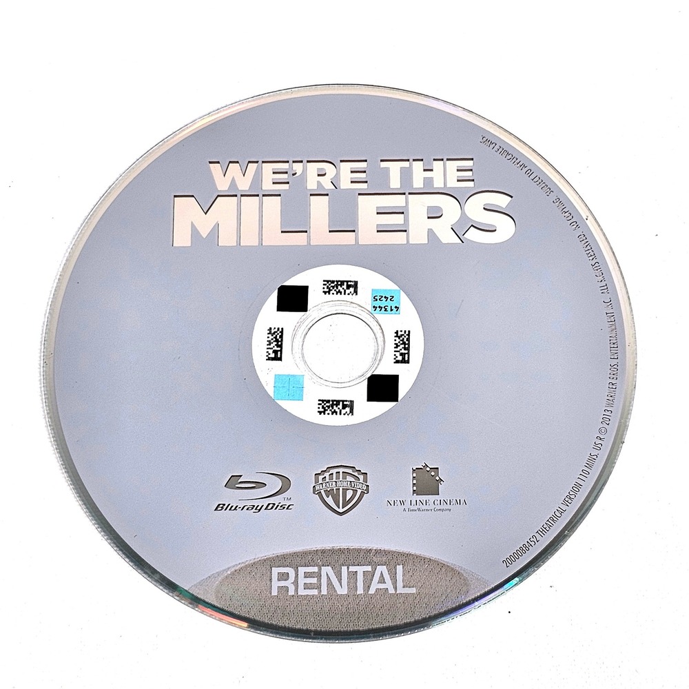 Warner We're The Millers Blu-ray‎ Rental Edition 2013 Comedy Movie Aniston G